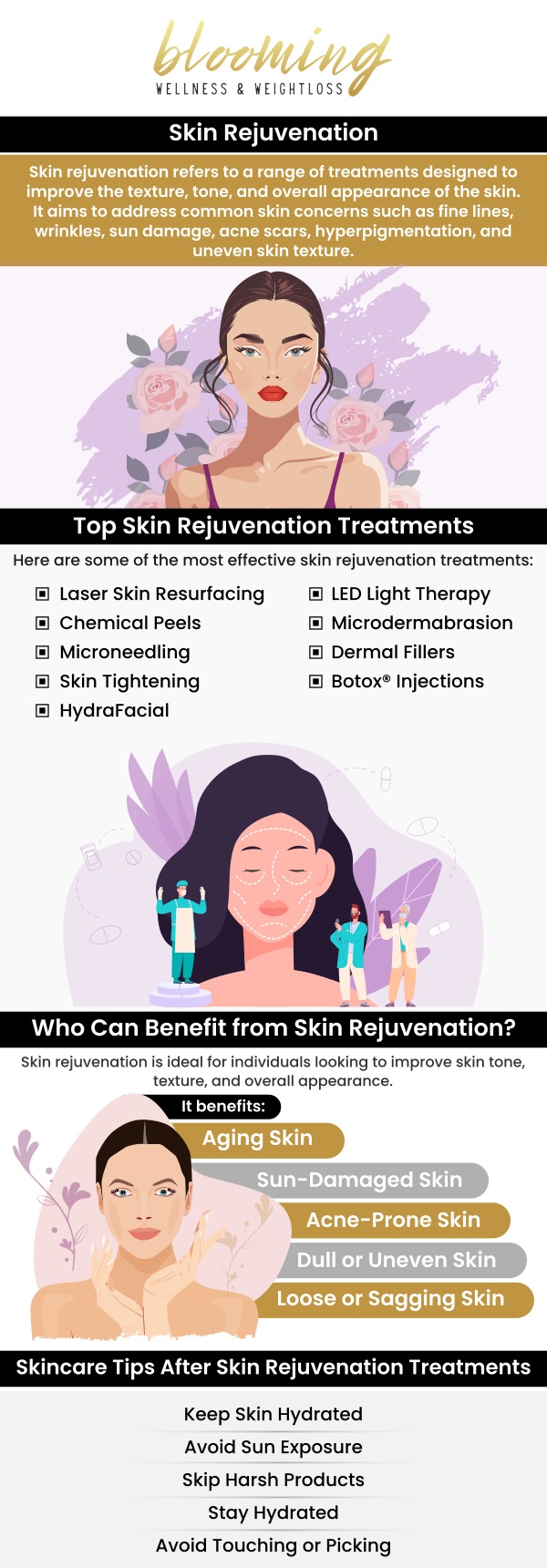 Skin Rejuvenation Therapy uses cutting-edge treatments to address common skin concerns like wrinkles, acne scars, and pigmentation. By boosting collagen production, it promotes smoother, brighter, and more youthful skin. Dr. Anjmun Sharma provides personalized skin rejuvenation solutions tailored to your unique needs. For more information, contact us or book an appointment online. We are conveniently located at 10701 Melody Dr Suite 305, Northglenn, CO 80234. Skin Rejuvenation Therapy uses cutting-edge treatments to address common skin concerns like wrinkles, acne scars, and pigmentation. By boosting collagen production, it promotes smoother, brighter, and more youthful skin. Dr. Anjmun Sharma provides personalized skin rejuvenation solutions tailored to your unique needs. For more information, contact us or book an appointment online. We are conveniently located at 10701 Melody Dr Suite 305, Northglenn, CO 80234.